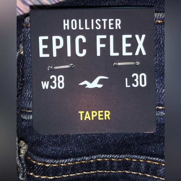 Hollister men’s jeans 38/30 new with tag - Picture 3 of 5